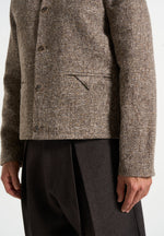 Melvin - Textured Jacket - Taupe