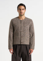 Melvin - Textured Jacket - Taupe