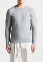 eternel-textured-wool-blend-jumper-grey