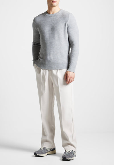 eternel-textured-wool-blend-jumper-grey