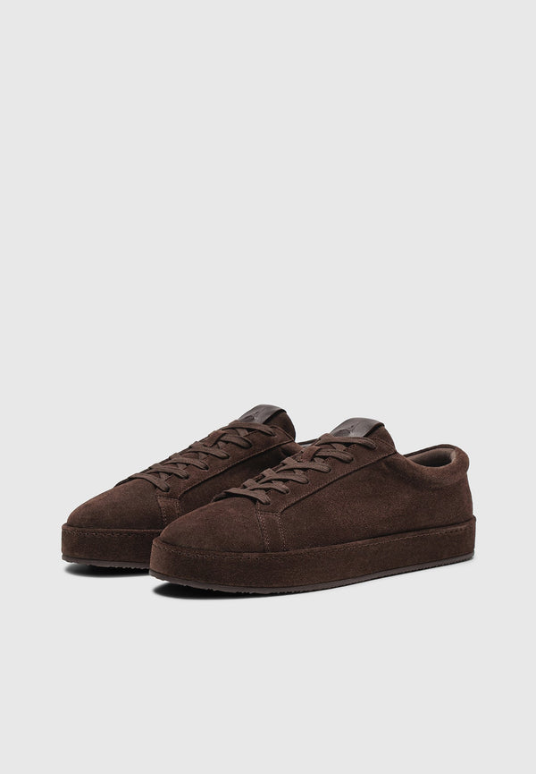 Cannes - Suede Sneaker - Espresso