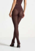 knitted-contour-footsie-leggings-brown