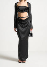satin-drape-bandeau-bolero-top-black