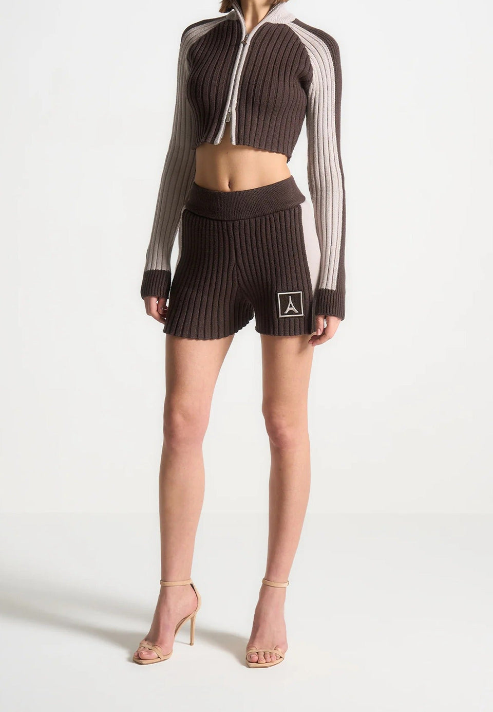 rib-knit-track-shorts-brown-beige