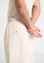 relaxed-fit-twill-pleated-tailored-trousers-cream