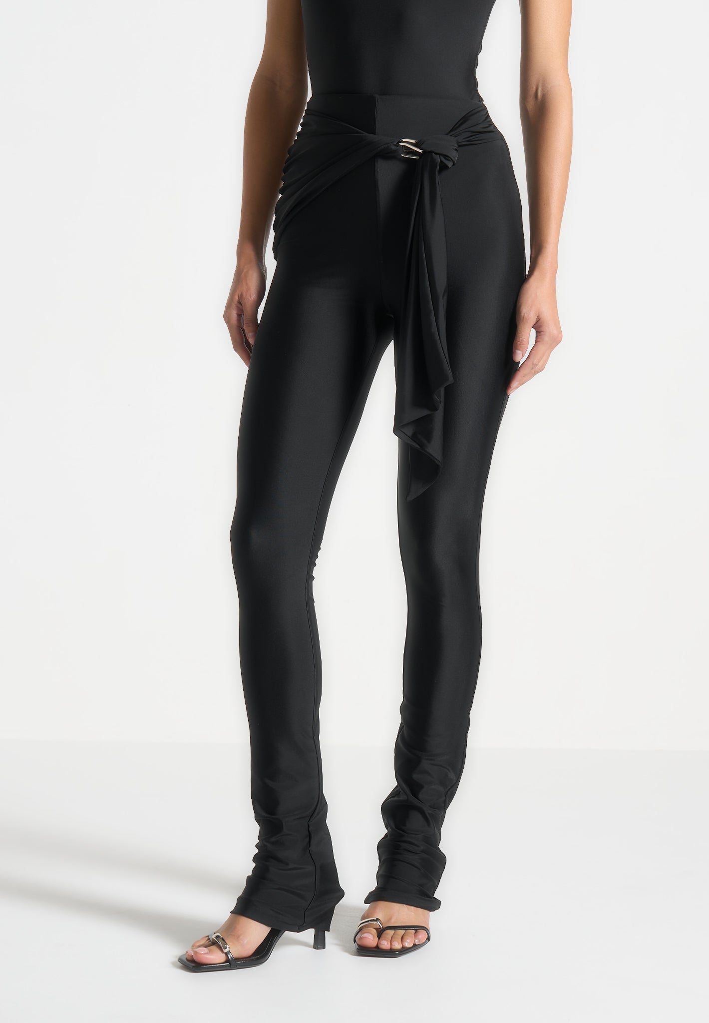 draped-hardware-detail-leggings-black