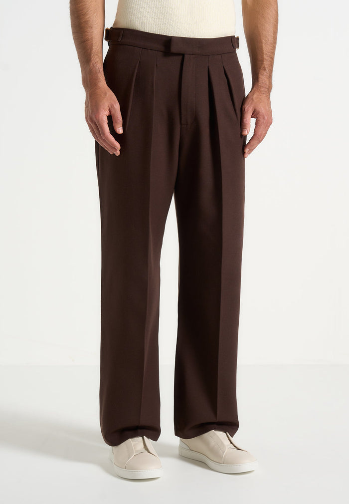 pierre-relaxed-fit-pleated-tailored-trousers-brown-1