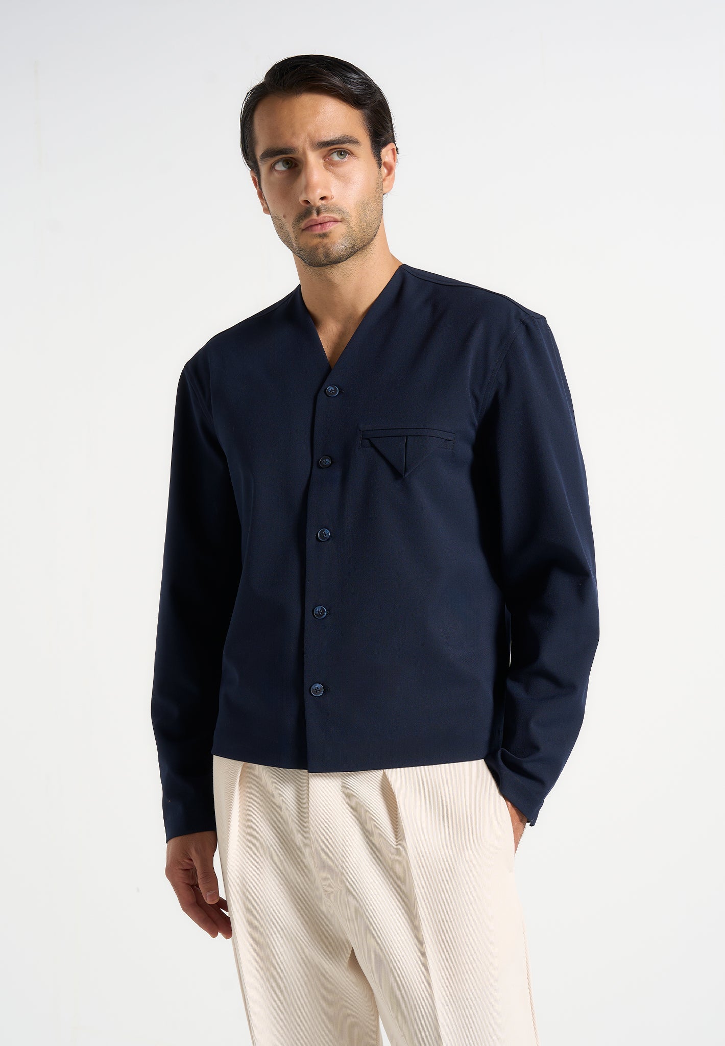 zac-boxy-v-neck-long-sleeve-shirt-navy 