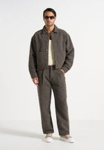 damien-boucle-jacket-with-back-pleat-brown