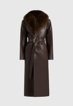 cenya-fur-collar-belted-leather-coat-brown