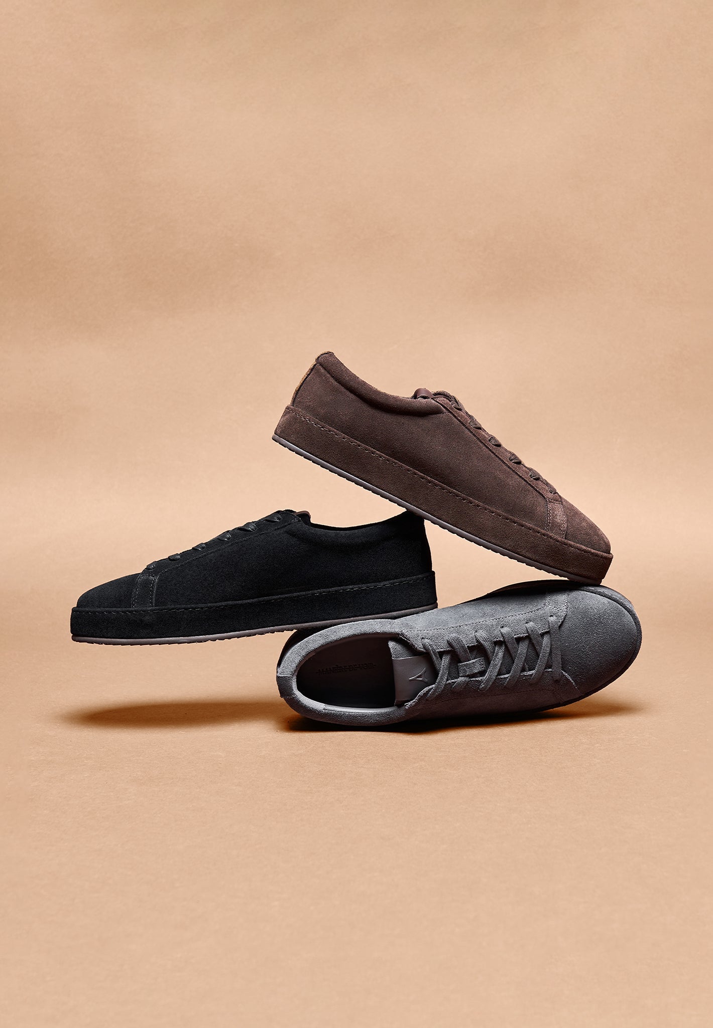 Cannes Suede Sneaker - Midnight