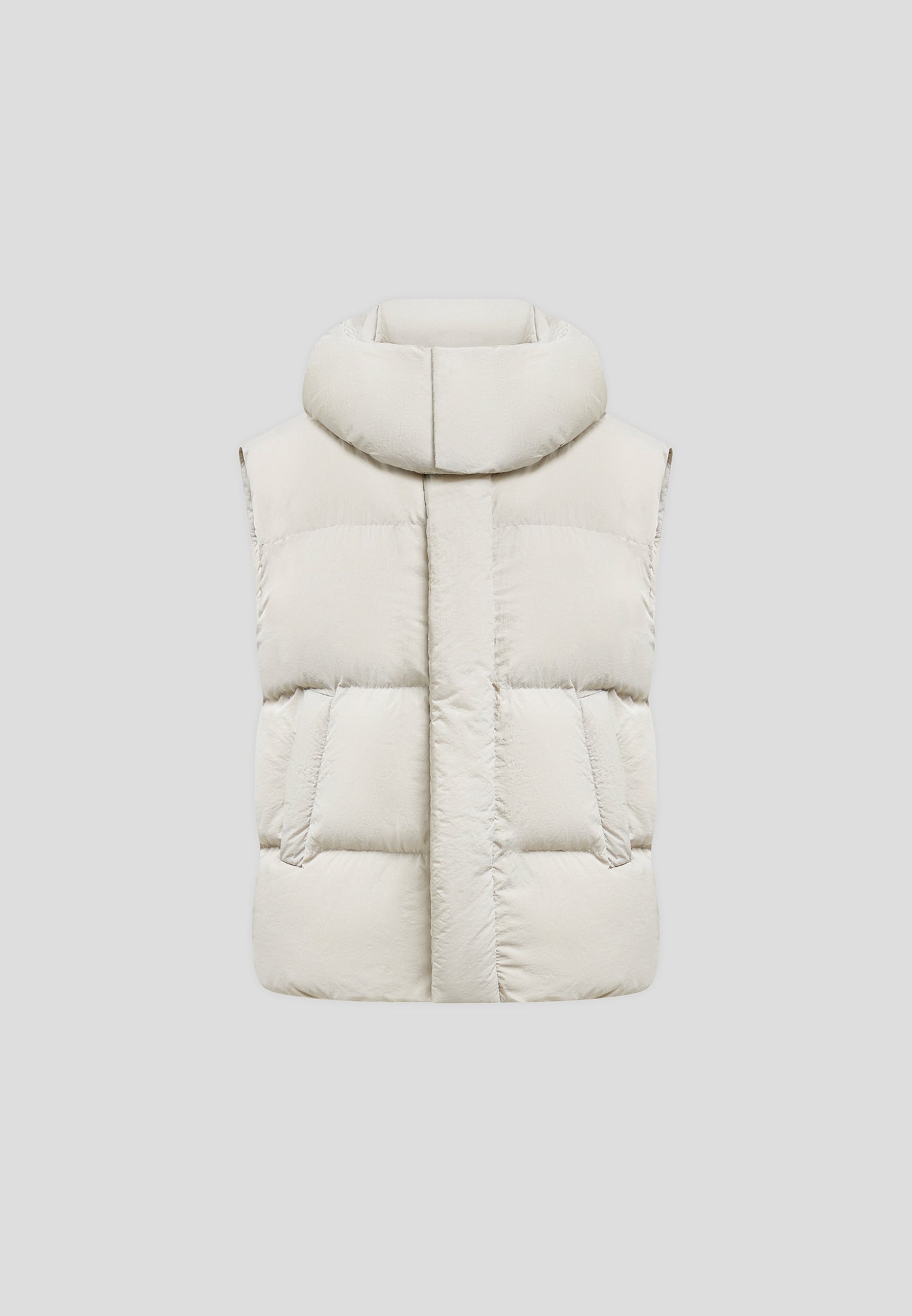 Louis Vuitton Short Pillow Puffer Wrap Coat, Beige, 42