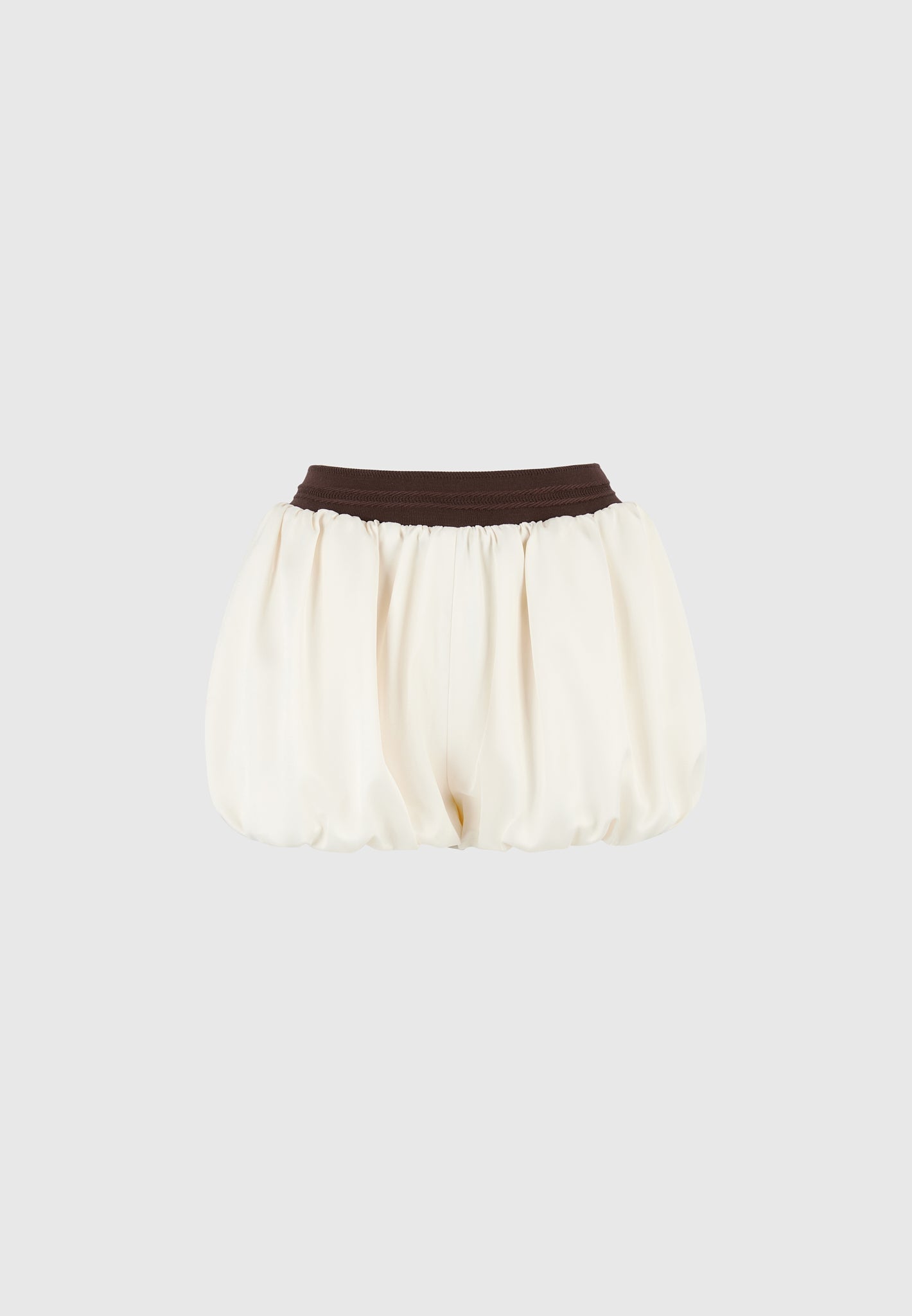 zoe-satin-balloon-shorts-ivory-brown
