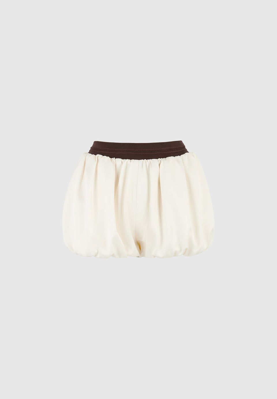 zoe-satin-balloon-shorts-ivory-brown
