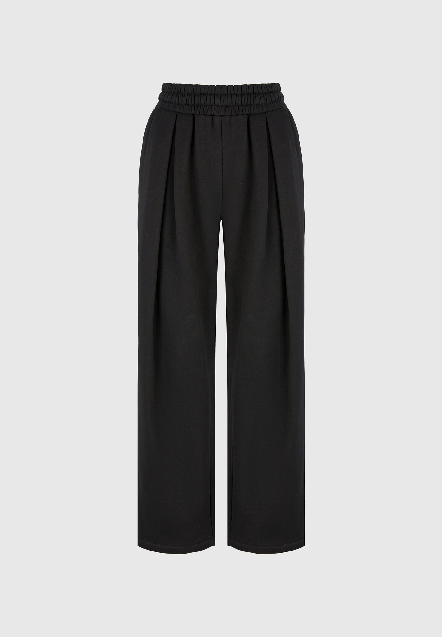 Fanny - Straight Leg Joggers - Black