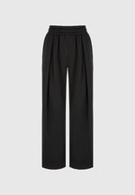 Fanny - Straight Leg Joggers - Black