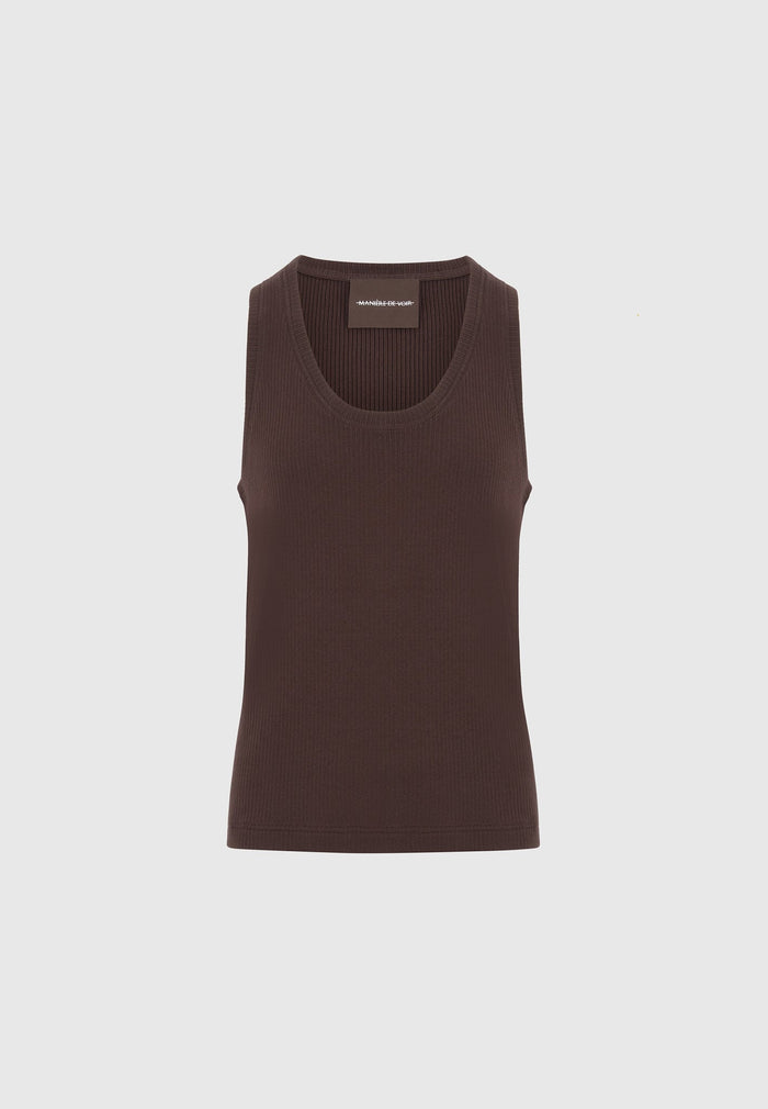 ribbed-cotton-vest-dark-brown