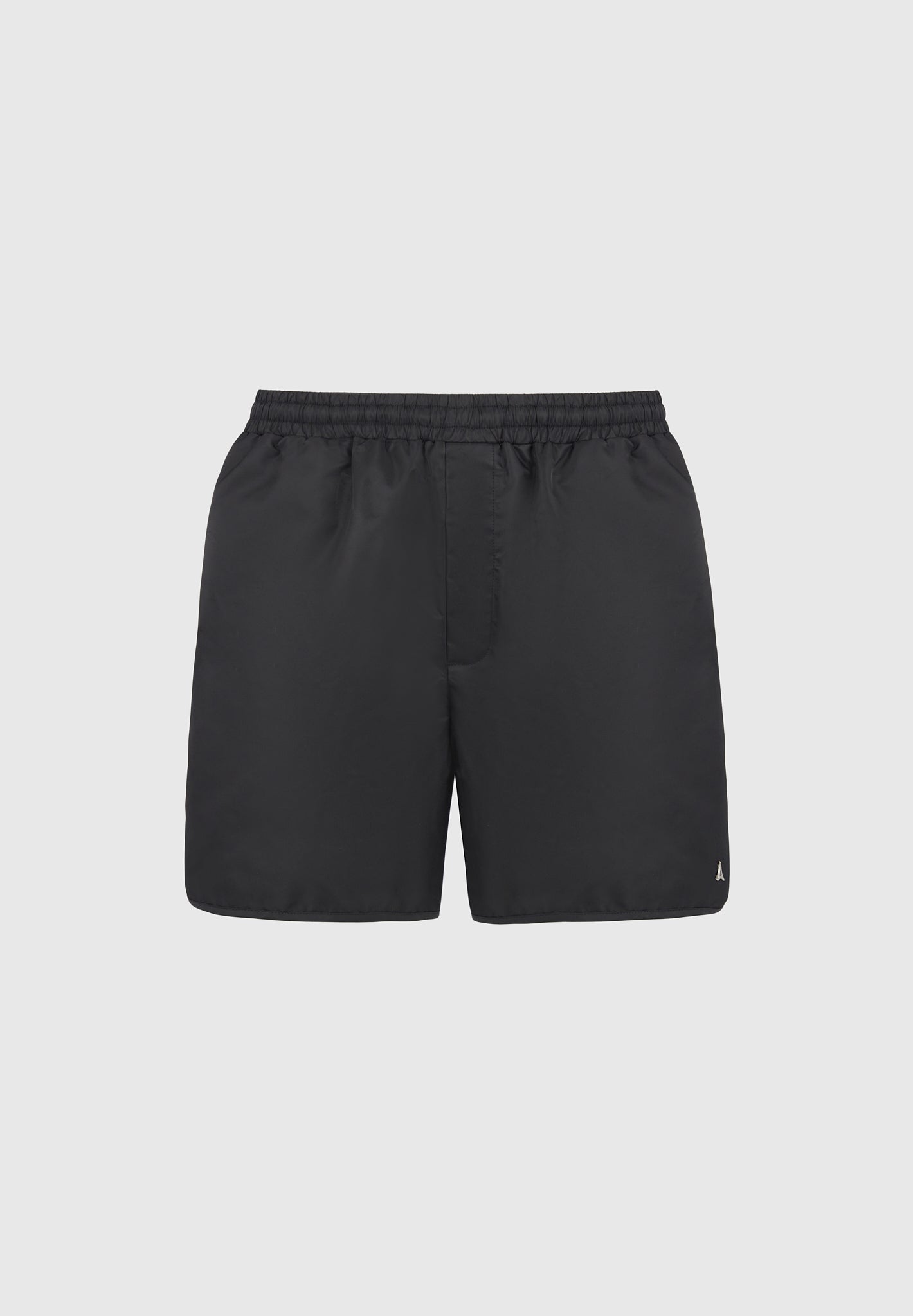 Yvon - Polished Nylon Swim Shorts - Black