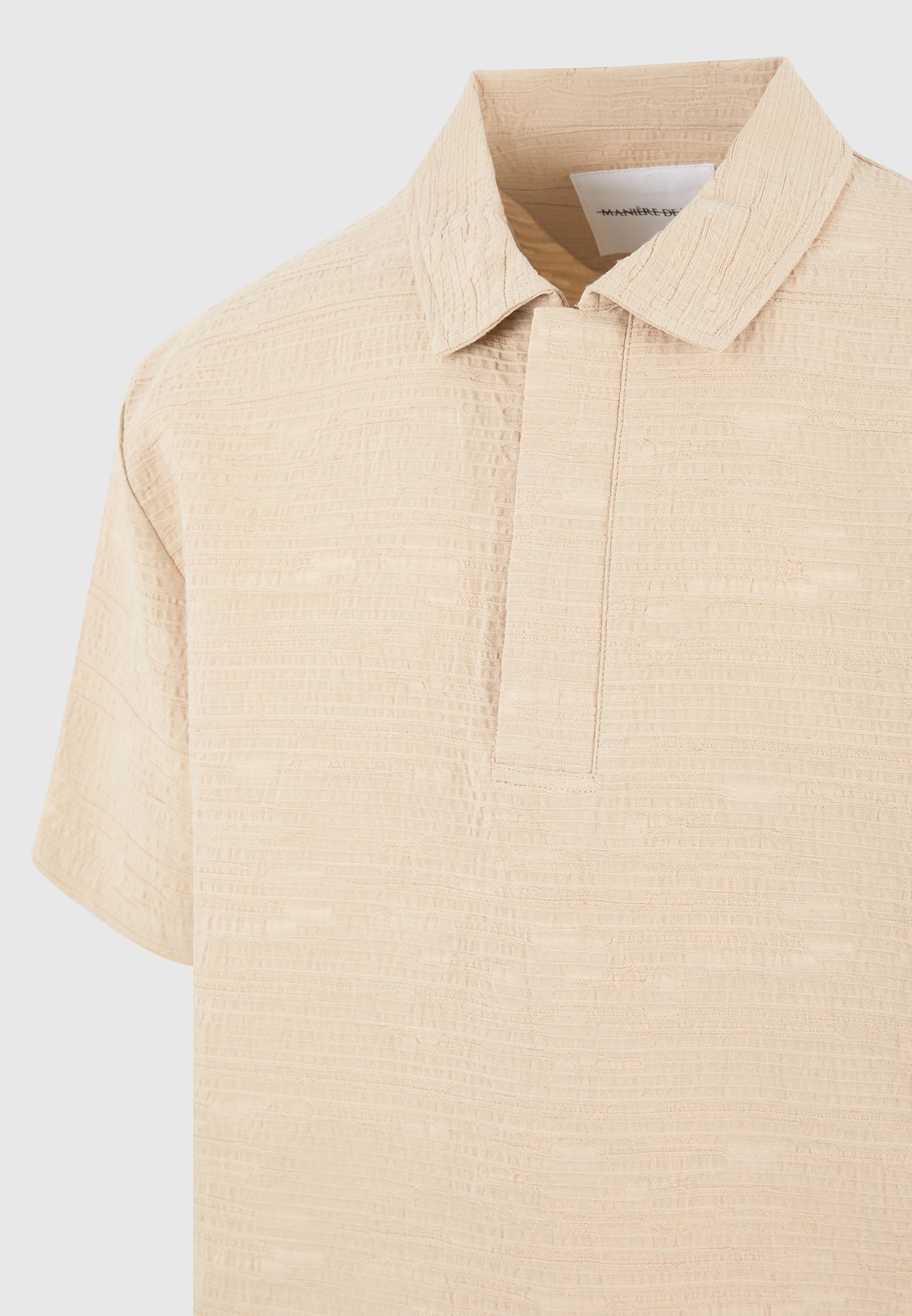 boxy-textured-polo-shirt-beige