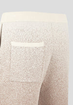 Salomon - Ombré Knit Shorts - Beige/White