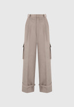 textured-tailored-pleated-cargo-trousers-taupe