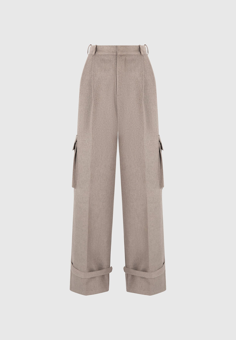danielle-textured-tailored-pleated-cargo-trousers-taupe