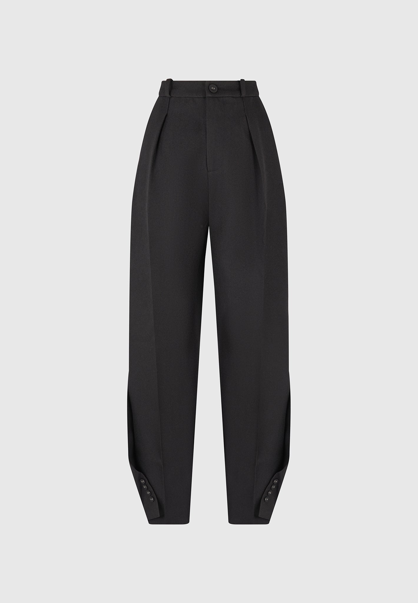 twist-leg-tailored-trousers-black