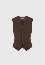 tailored-cinch-waistcoat-brown