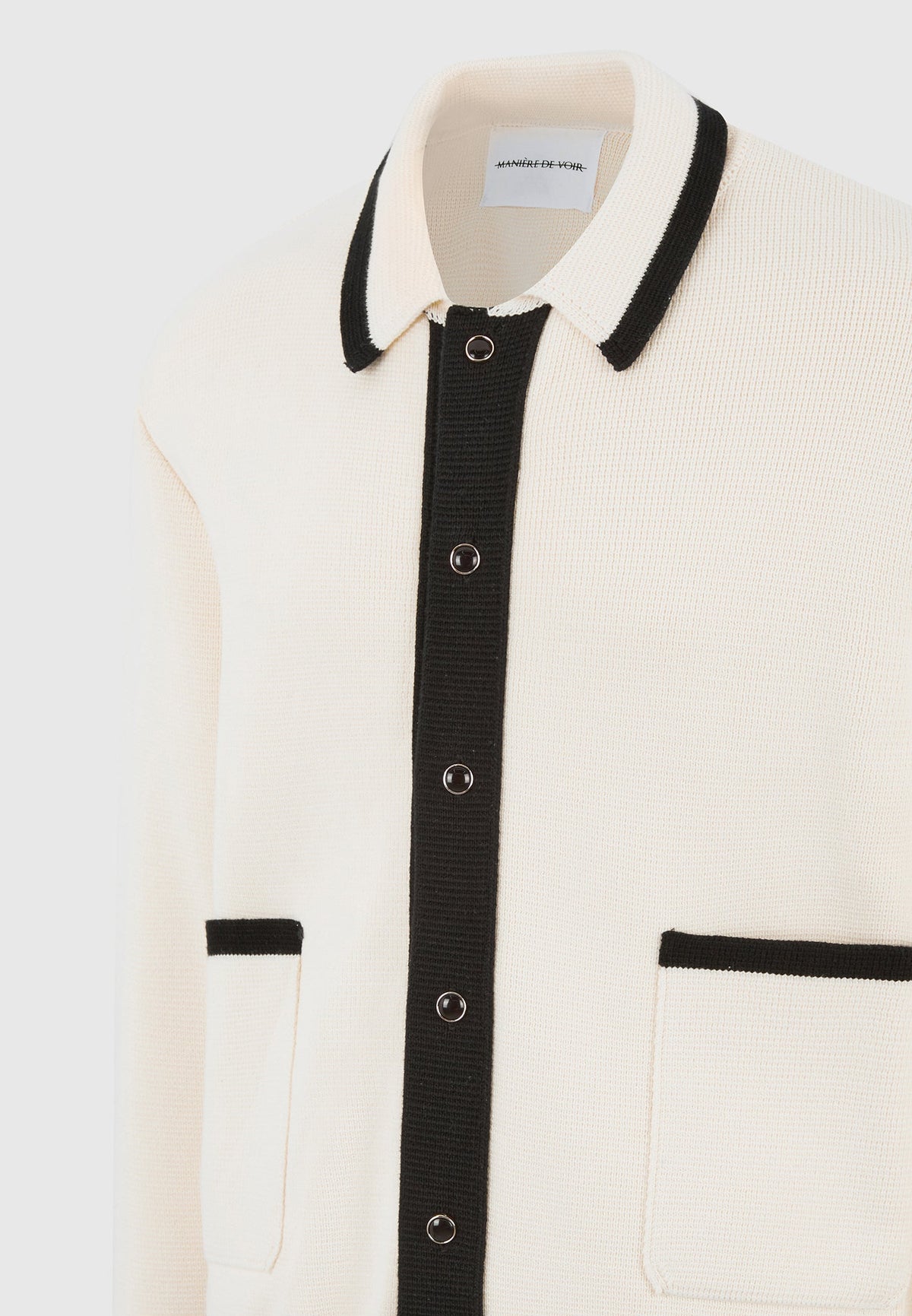 Julien - Classic Combed Cotton Knit Cardigan - Cream