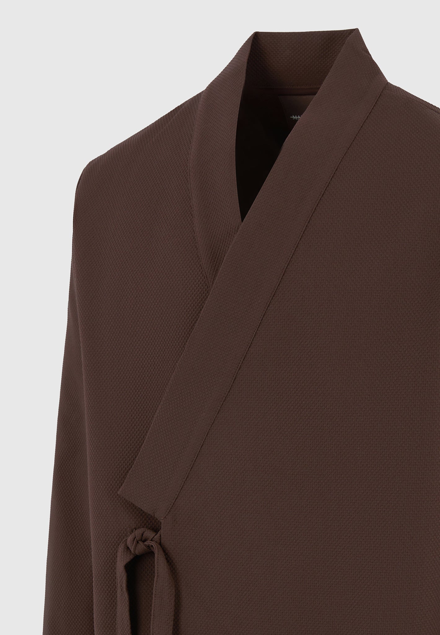 textured-kimono-wrap-jacket-brown