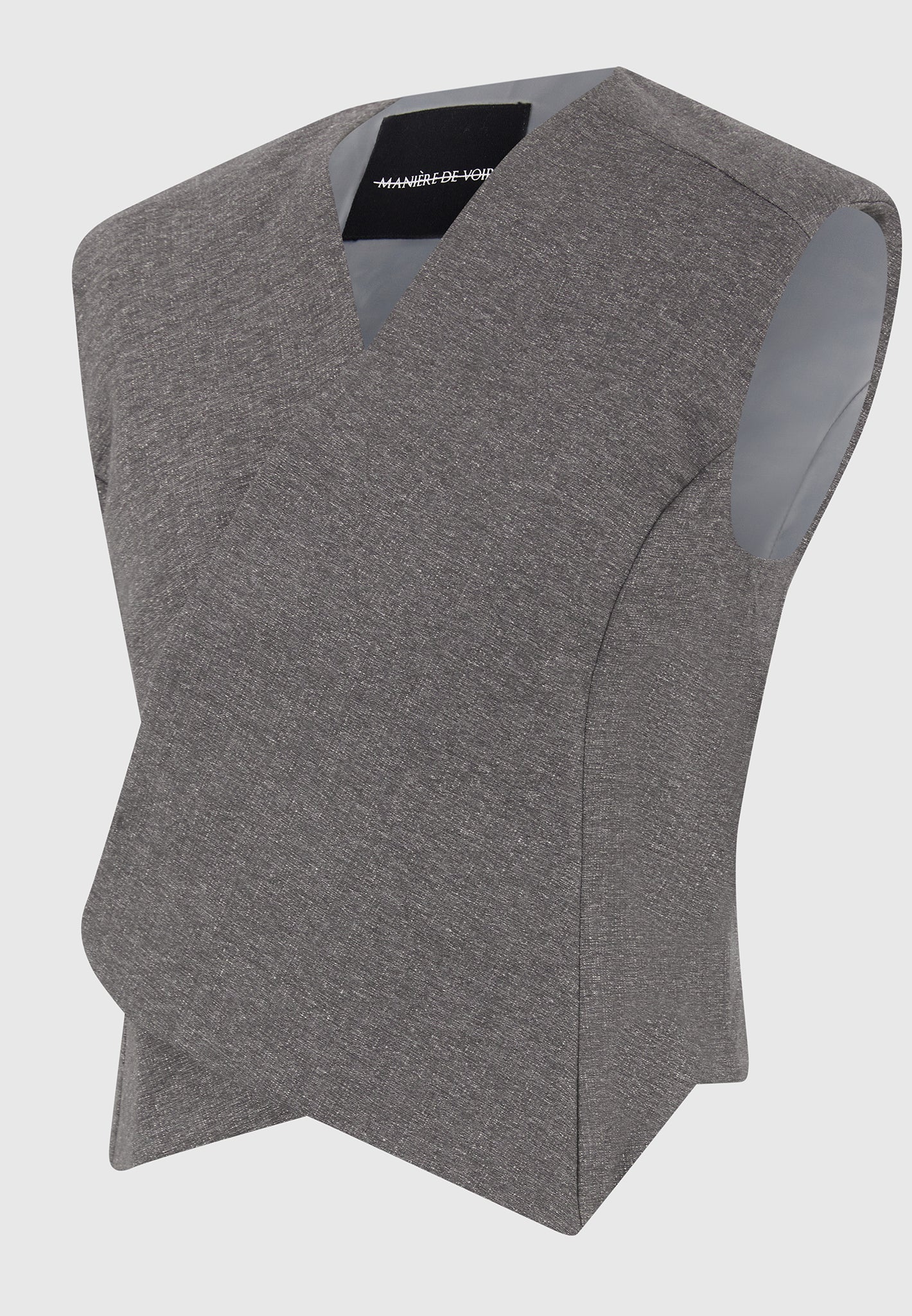 laurence-textured-tailored-wrap-waistcoat-grey-marl