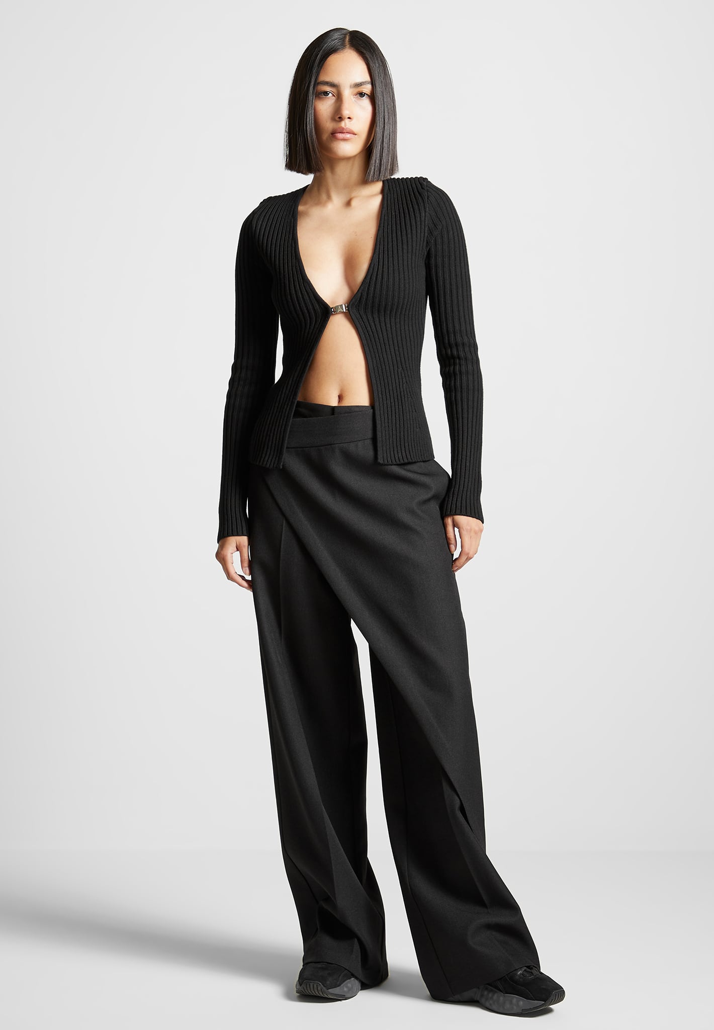 3-in-1-knit-overlay-bandeau-cardigan-black