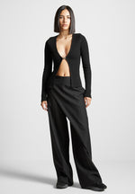 3-in-1-knit-overlay-bandeau-cardigan-black