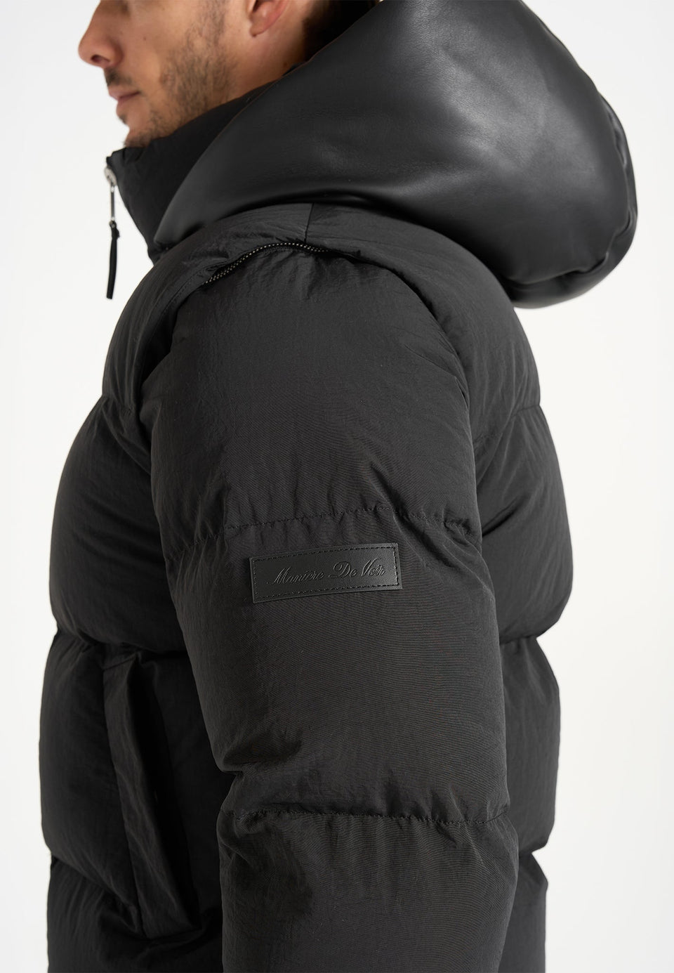 Eric - 2-in-1 Puffer/Gilet Jacket - Black