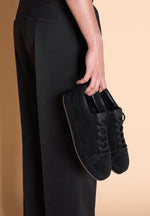 Cannes Suede Sneaker - Midnight