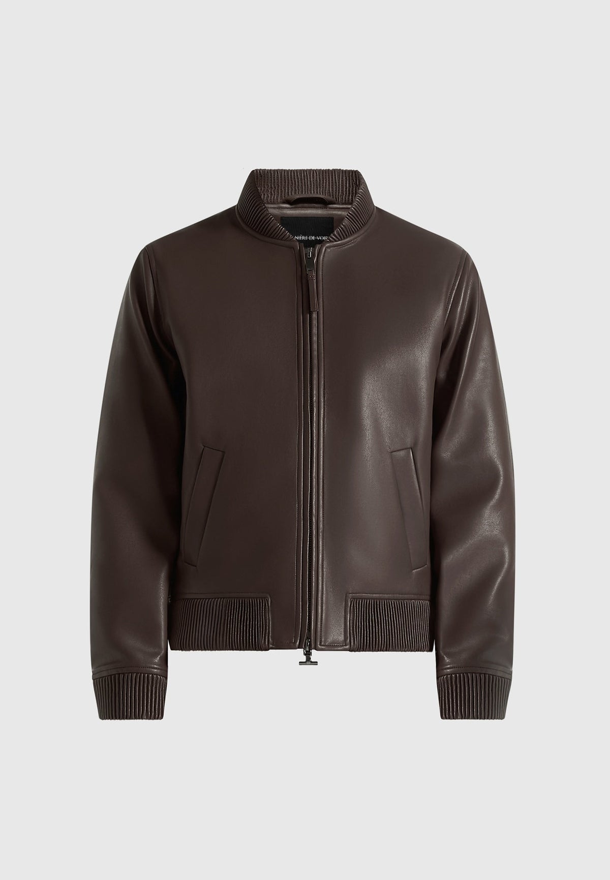 Arman - Leather Bomber Jacket - Brown