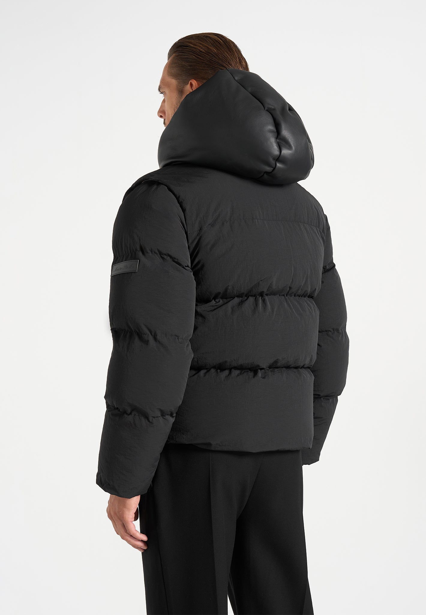 Eric - 2-in-1 Puffer/Gilet Jacket - Black