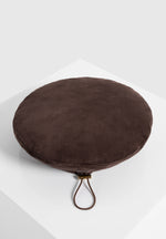 Anya - Suede Beret - Brown