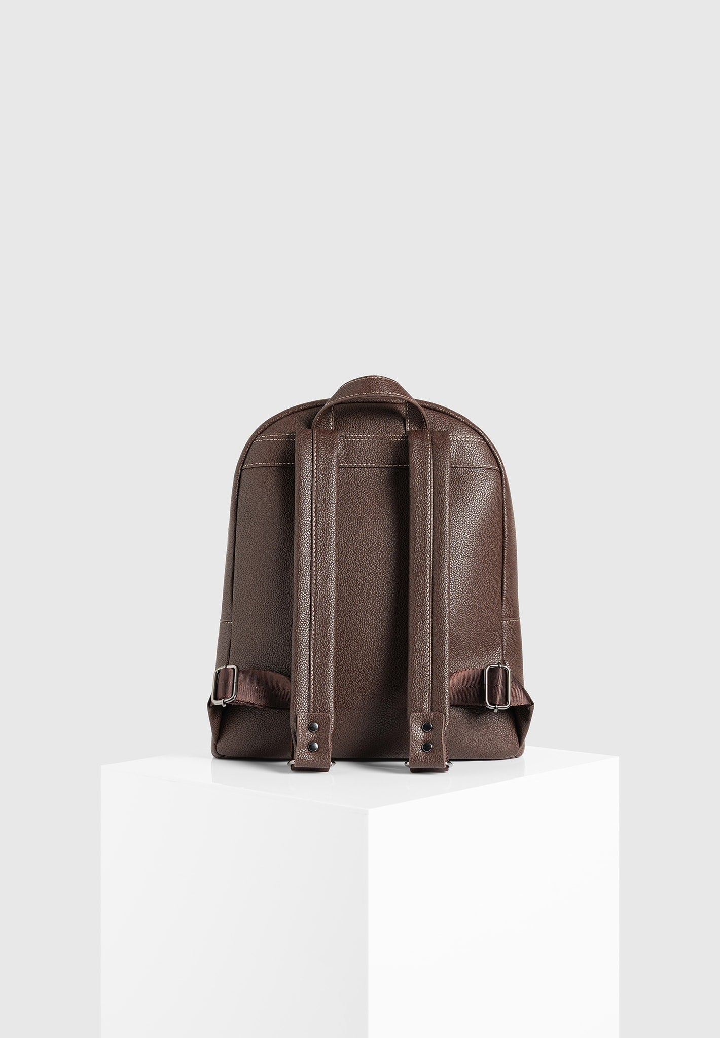 lyon-suede-panel-backpack-brown