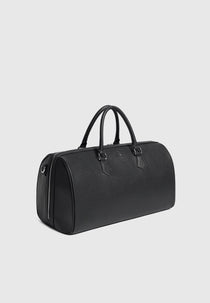AC001 - Leather Travel Bag - Black