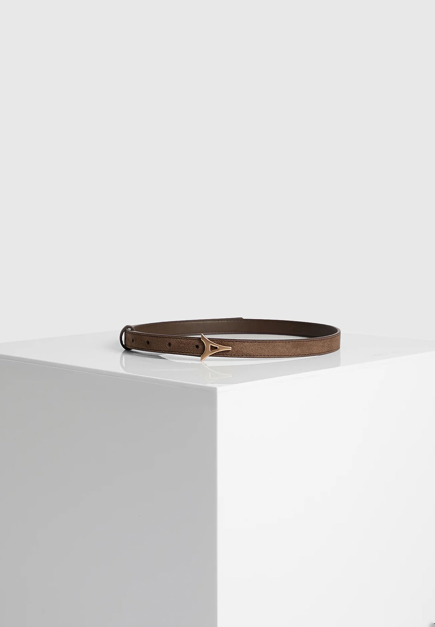 eiffel-slim-suede-belt-brown-gold