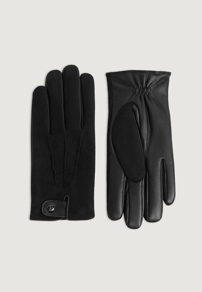 Mario - Suede Gloves - Black | Manière De Voir USA
