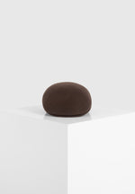 Amos - Wool Flat Cap - Brown