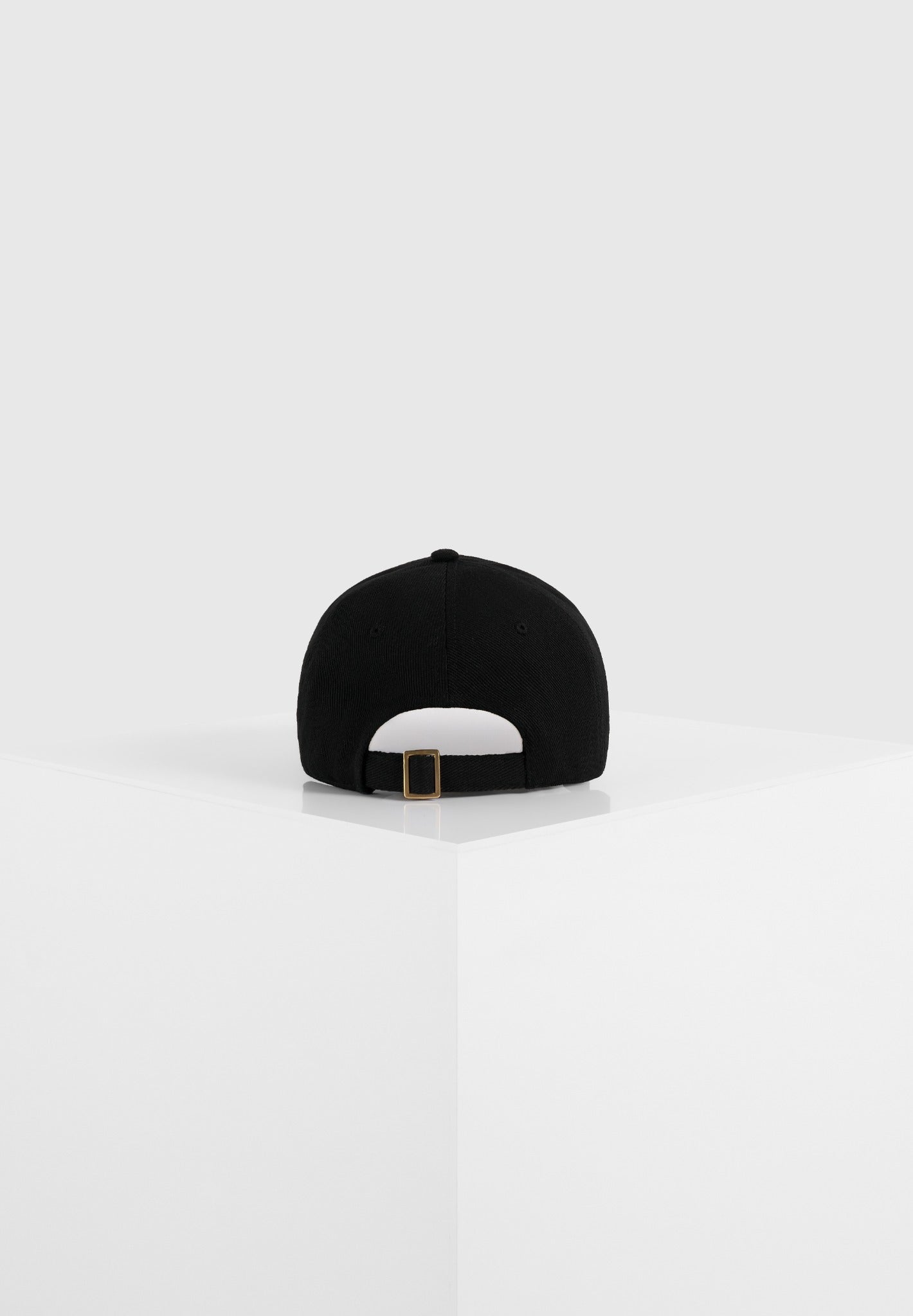 Floral Eiffel Suede Contrast Cap - Black