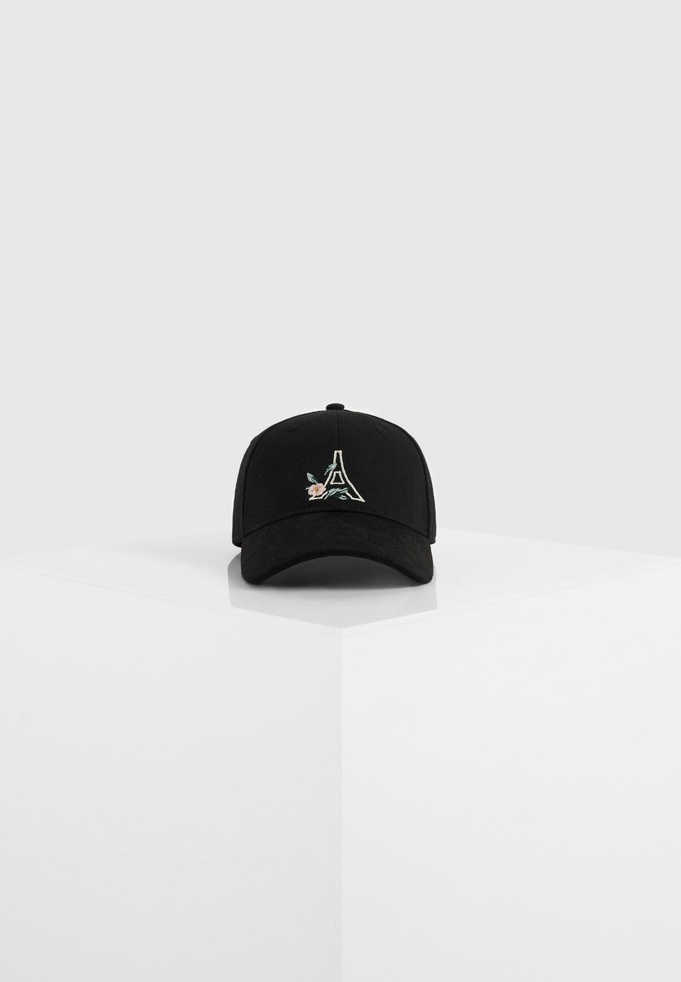 floral-eiffel-suede-contrast-cap-black