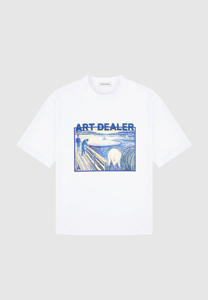 Art Dealer Graphic T-Shirt - White | Manière De Voir USA