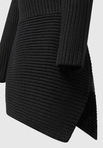 asymmetric-knit-jumper-dress-black