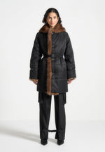 fur-longline-belted-coat-black