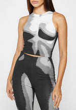 body-print-racer-top-white-grey