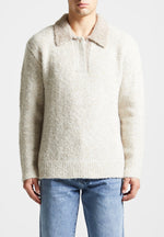 boucle-knit-contrast-polo-jumper-cream